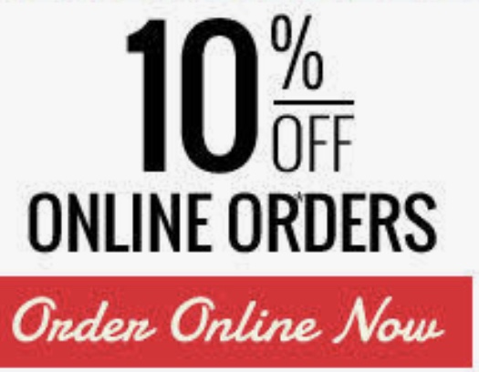 10% Off Online Orders March Promotion(Mar 1st to Mar 31st)